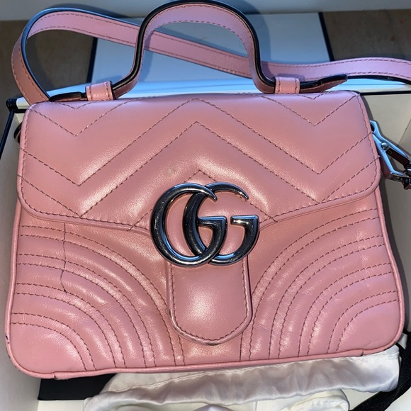 Gucci Chain Shoulder Bag in Pink - Picture 4 of 4